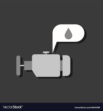 Flat icon design collection engine and oil in vector image