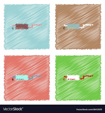 Flat icon design collection exhaust pipe and vector image