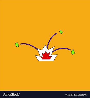 Flat icon design collection explosion and shards vector image