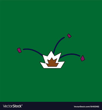 Flat icon design collection explosion and shards vector image
