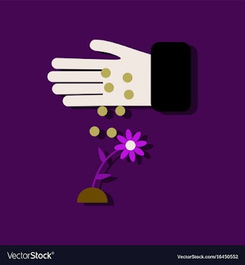 Flat icon design collection fertilizer and flower vector image