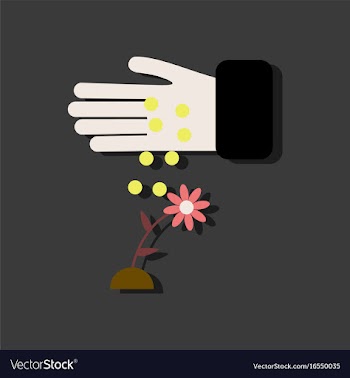 Flat icon design collection fertilizer and flower vector image