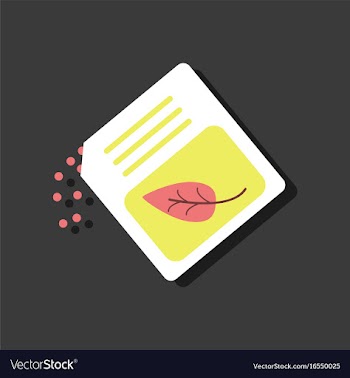 Flat icon design collection fertilizer package in vector image