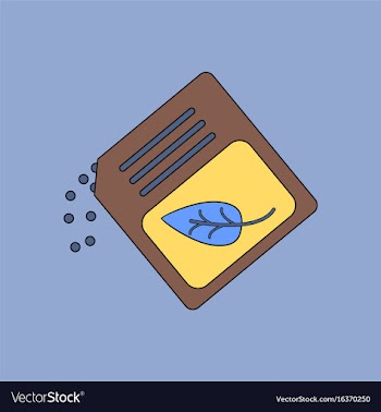 Flat icon design collection fertilizer package vector image