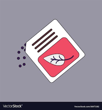Flat icon design collection fertilizer package vector image