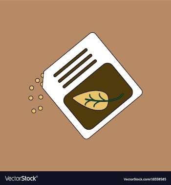 Flat icon design collection fertilizer package vector image