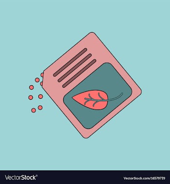 Flat icon design collection fertilizer package vector image