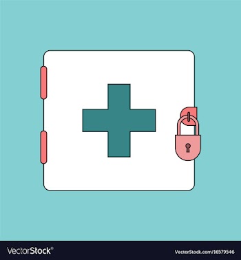 Flat icon design collection first aid kit on the vector image