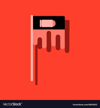 Flat icon design collection flag silhouette in vector image