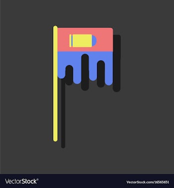Flat icon design collection flag silhouette in vector image