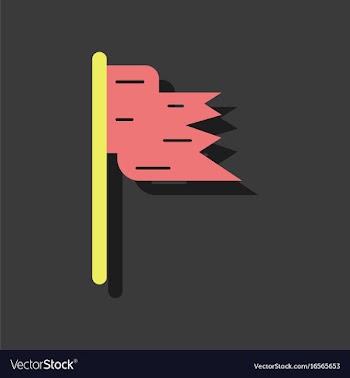 Flat icon design collection flag silhouette in vector image