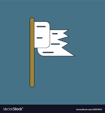 Flat icon design collection flag silhouette vector image