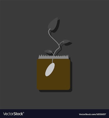 Flat icon design collection flower buds in vector image