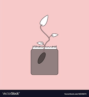 Flat icon design collection flower buds vector image
