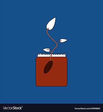 Flat icon design collection flower buds vector image