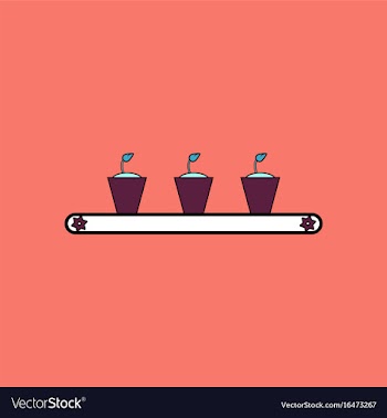 Flat icon design collection flowerpots on shelf vector image
