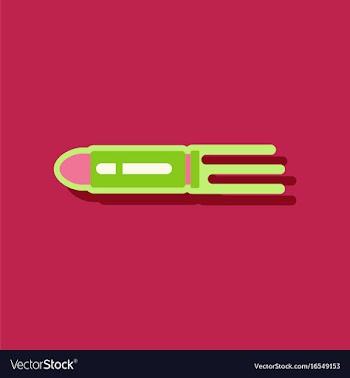 Flat icon design collection flying bullet with vector image
