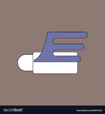 Flat icon design collection flying cruise missile vector image