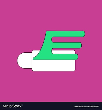 Flat icon design collection flying cruise missile vector image