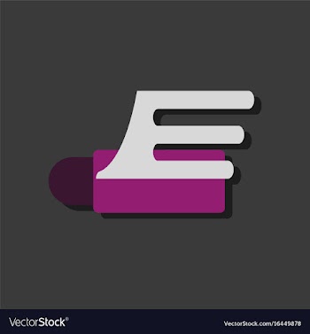 Flat icon design collection flying cruise missile vector image