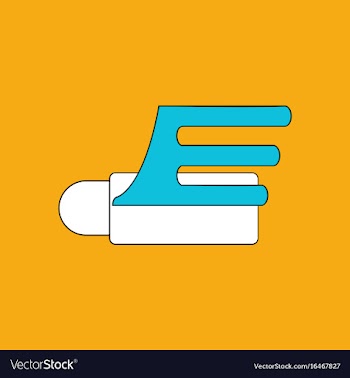 Flat icon design collection flying cruise missile vector image