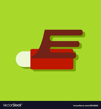 Flat icon design collection flying cruise missile vector image