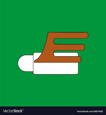 Flat icon design collection flying cruise missile vector image