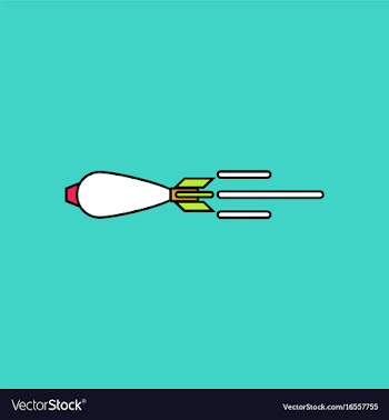 Flat icon design collection flying military shell vector image