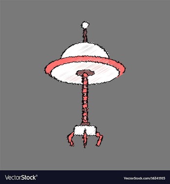 Flat icon design collection flying saucer and vector image