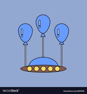 Flat icon design collection flying saucer and vector image