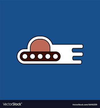 Flat icon design collection flying saucer icon vector image