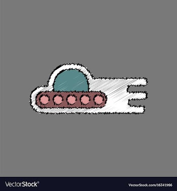 Flat icon design collection flying saucer in vector image