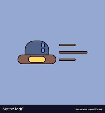 Flat icon design collection flying saucer vector image