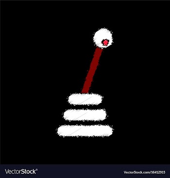 Flat icon design collection gear box in hatching vector image