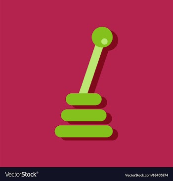 Flat icon design collection gear box in sticker vector image