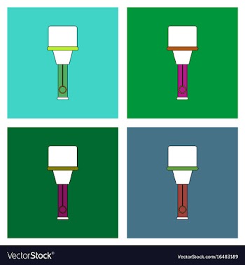 Flat icon design collection german hand grenade vector image