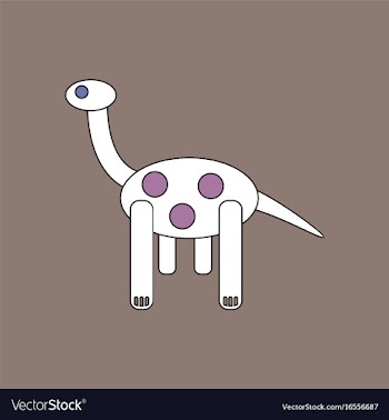 Flat icon design collection giraffe toy vector image