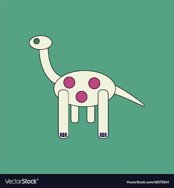 Flat icon design collection giraffe toy vector image