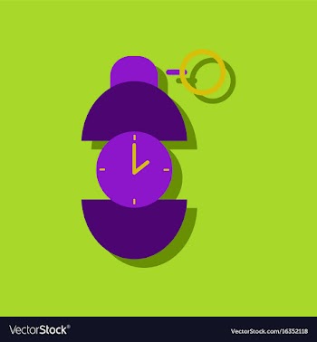 Flat icon design collection grenade time to vector image