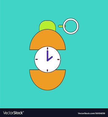 Flat icon design collection grenade time to vector image