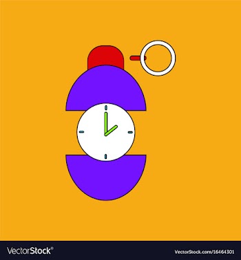 Flat icon design collection grenade time to vector image