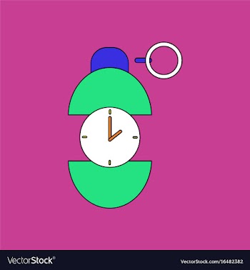 Flat icon design collection grenade time to vector image