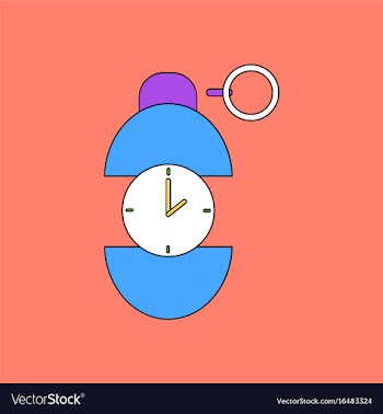 Flat icon design collection grenade time to vector image