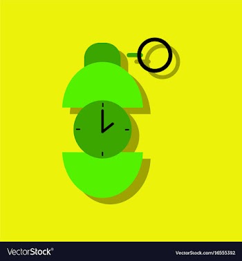 Flat icon design collection grenade time to vector image