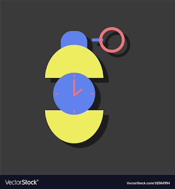 Flat icon design collection grenade time to vector image
