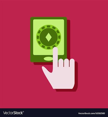 Flat icon design collection hand and chip vector image