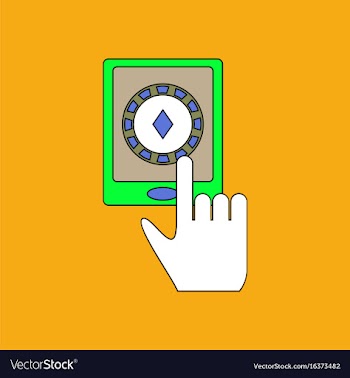 Flat icon design collection hand and chip vector image