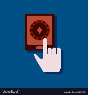 Flat icon design collection hand and chip vector image