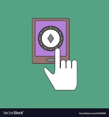 Flat icon design collection hand and chip vector image
