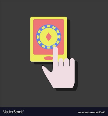 Flat icon design collection hand and chip vector image
